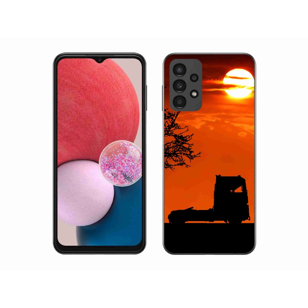 Gél borítás mmCase Samsung Galaxy A13 4G - teherautó 3