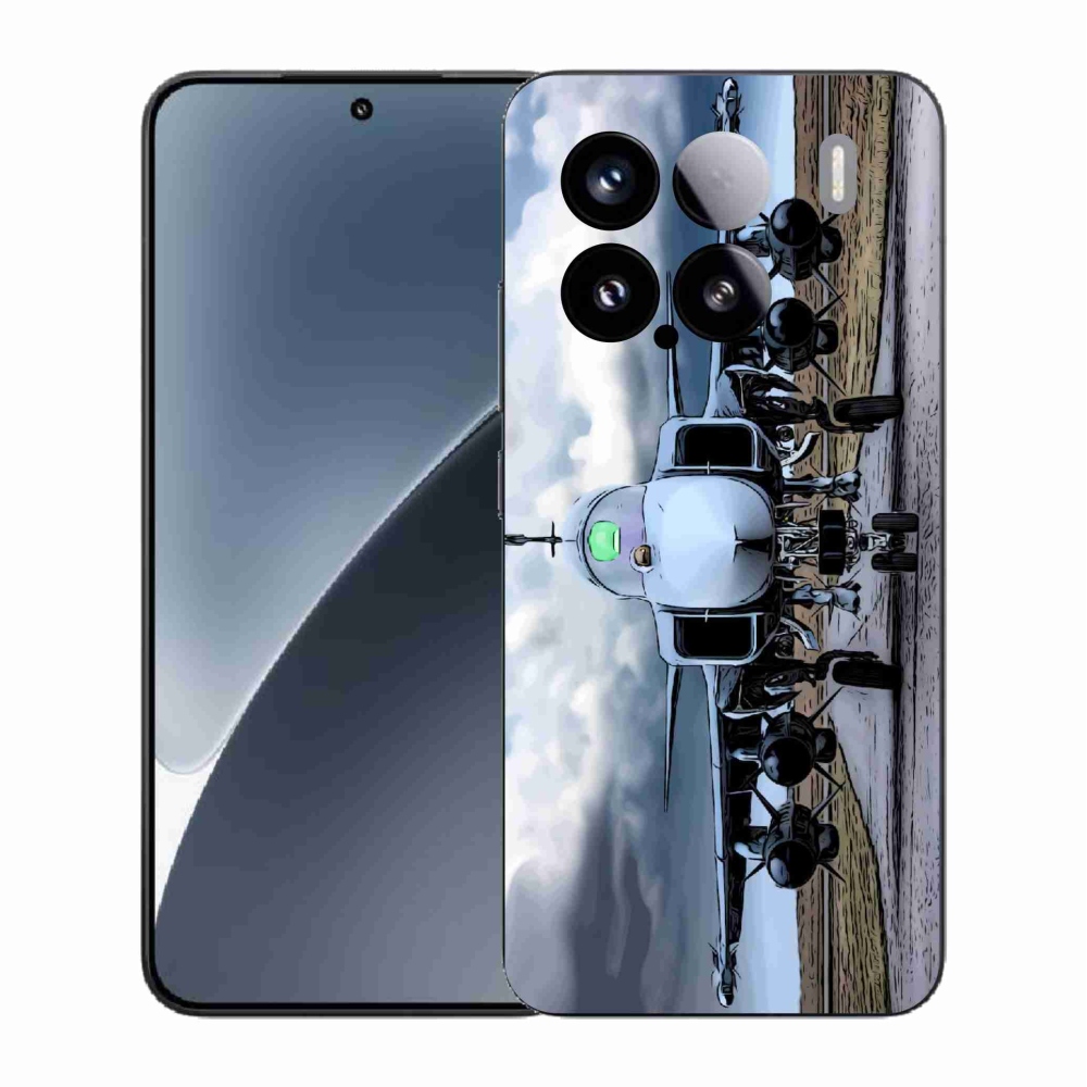 Gél borító mmCase a Xiaomi 15 - katonai repülőgépekhez