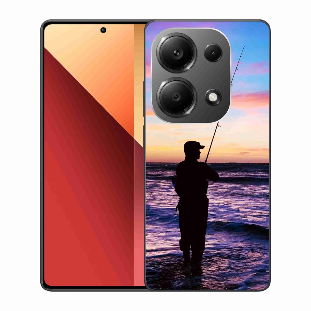 Gél borítás mmCase a Xiaomi Redmi Note 13 Pro 4G/Poco M6 Pro számára - halászat 1