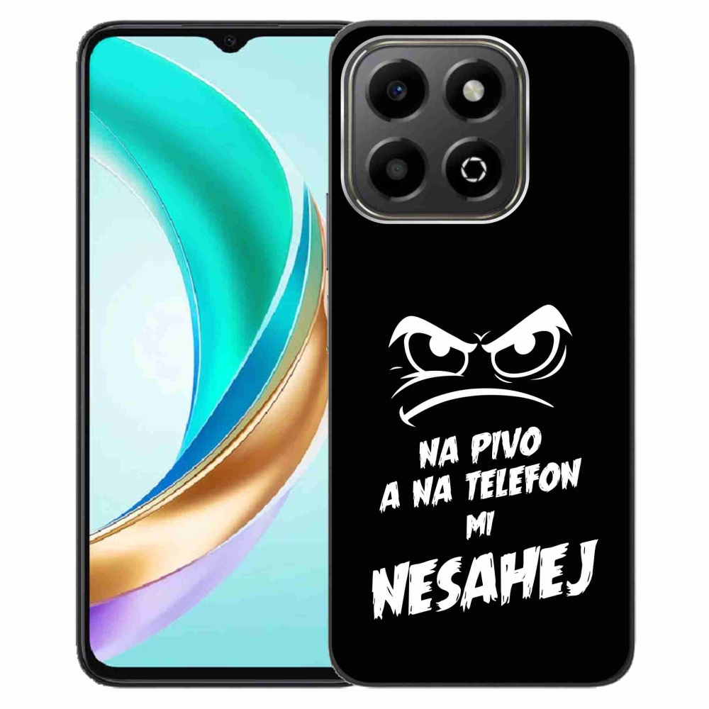 Gél borítás mmCase a Honor X6b készülékhez - sör motívum 2 fekete háttér