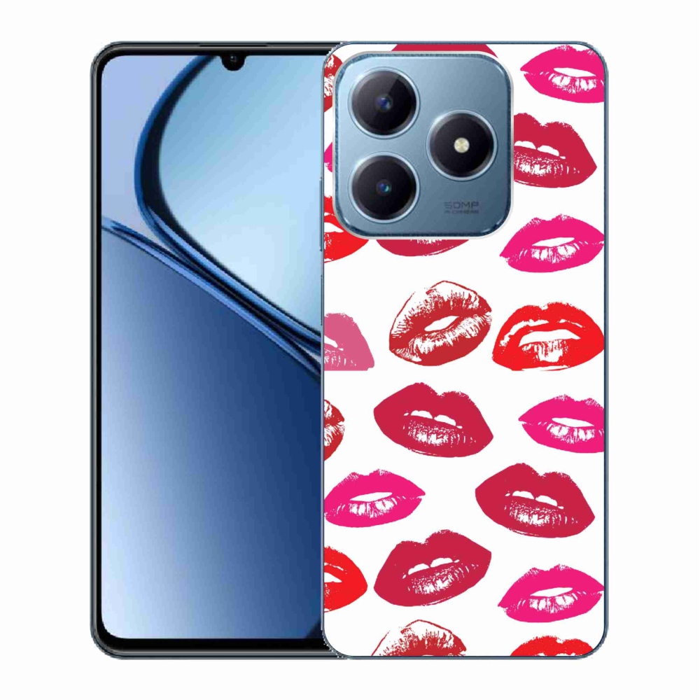 Zselés borítás mmCase a Realme C63 készülékhez - ajkak