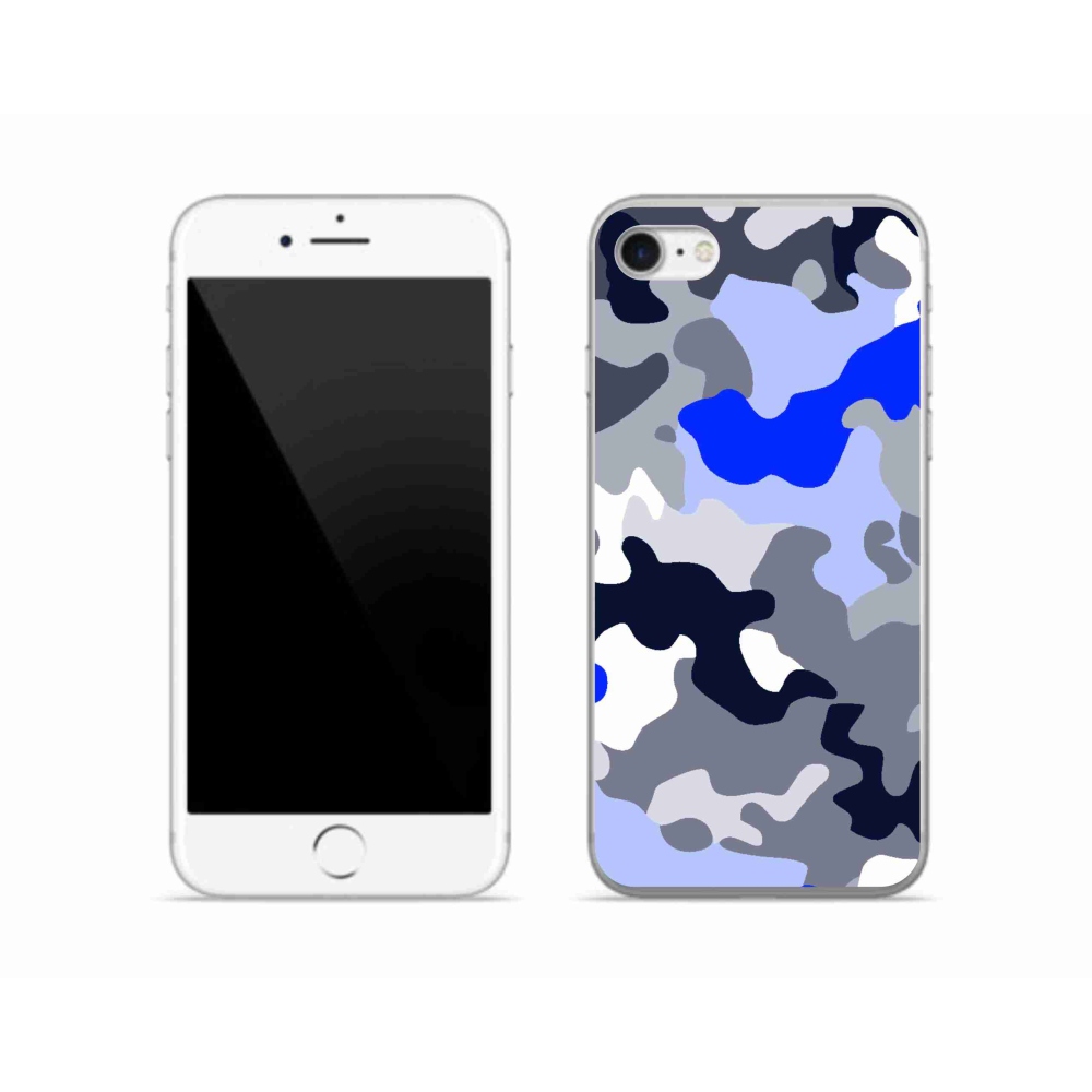 Zselés borítás mmCase iPhone SE (2020) - terepszínű minta 8