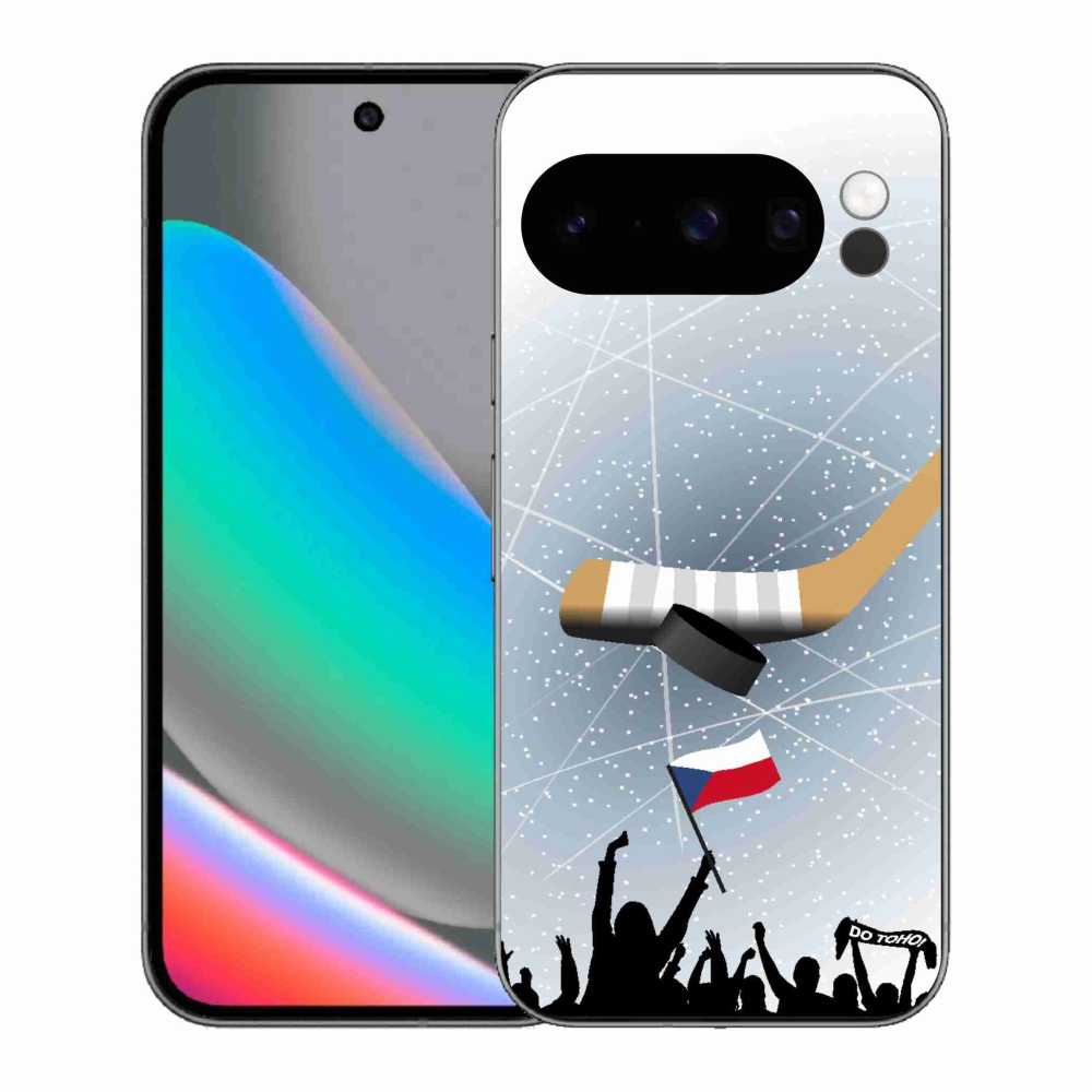 Gél borítás mmCase a Google Pixel 10 Pro számára - hoki rajongóknak