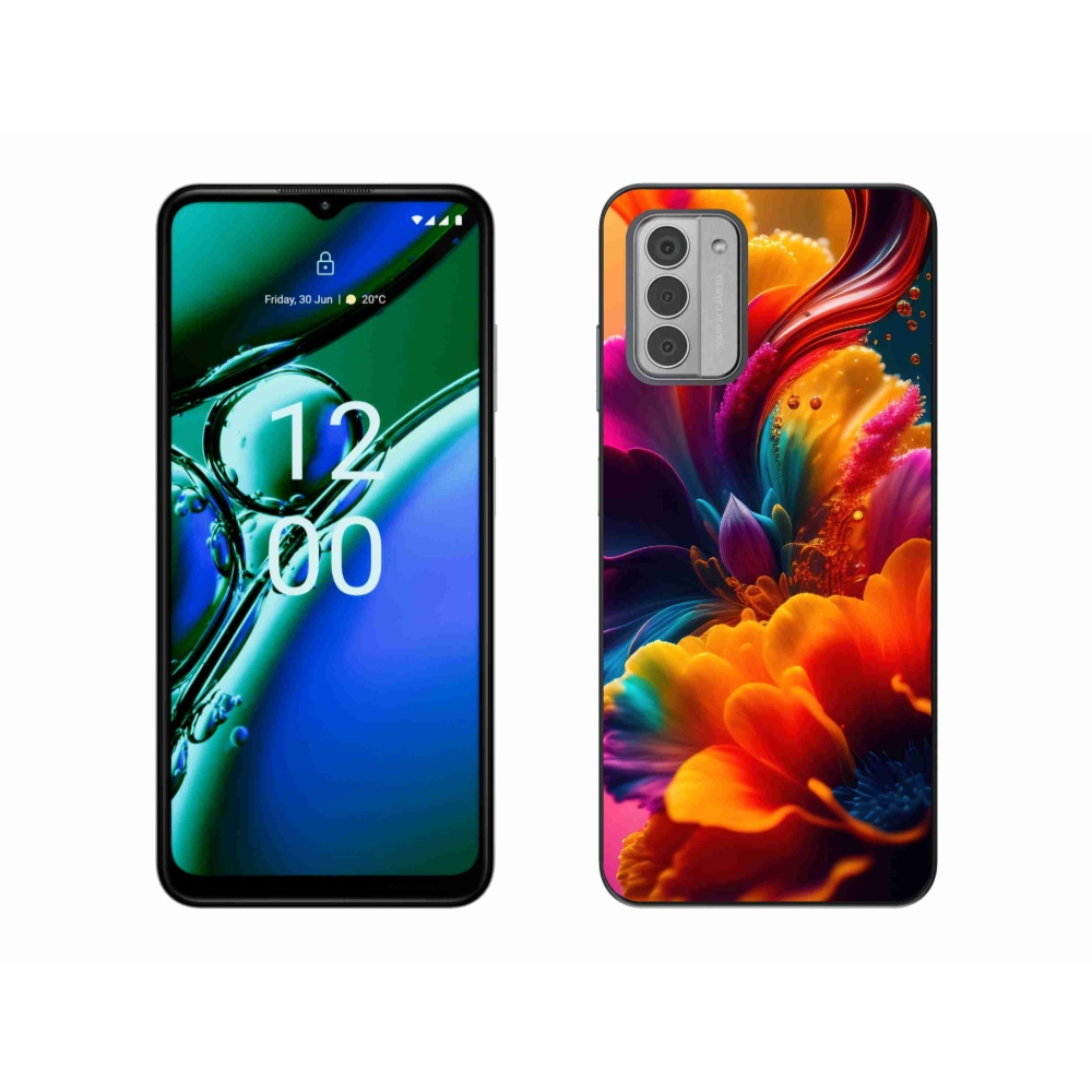 Zselés borítás mmCase a Nokia G42 készülékhez - absztrakt motívum 2