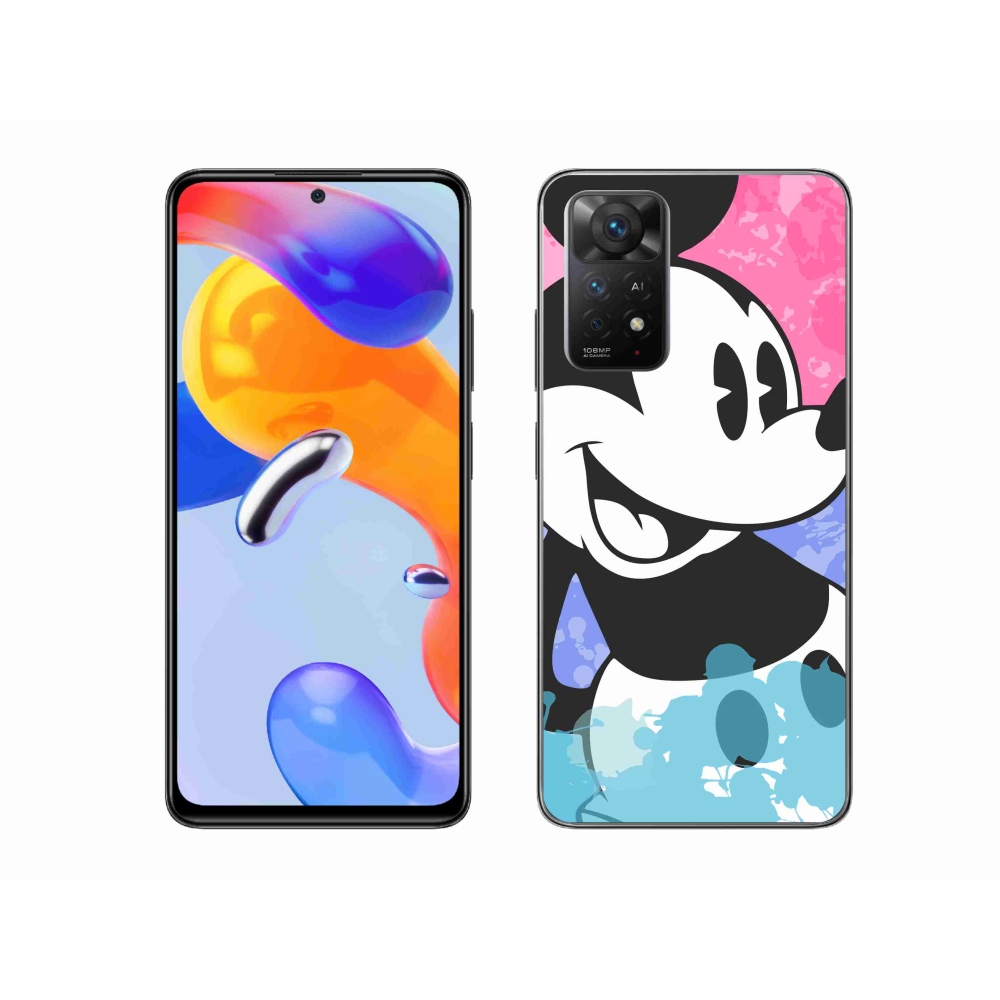 Gél borítás mmCase a Xiaomi Redmi Note 11 Pro 4G/5G-hez - mickey egér