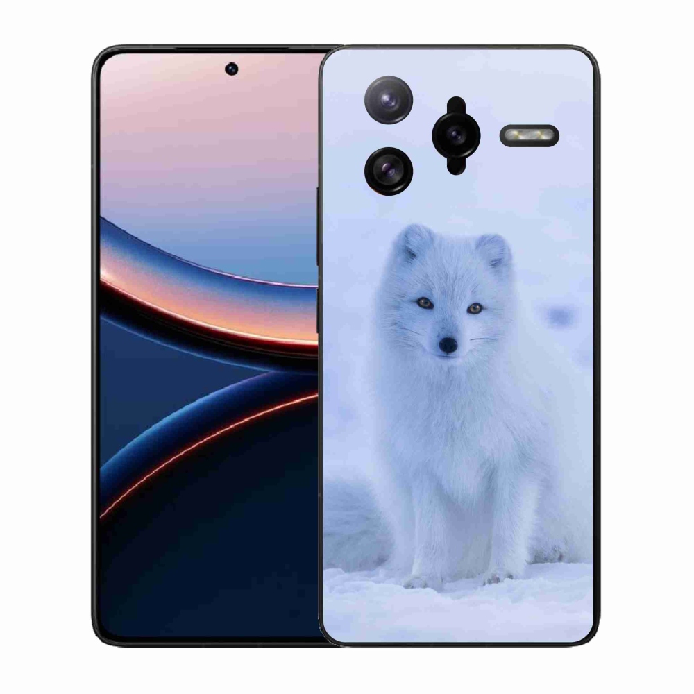 Gél borítás mmCase a Xiaomi Poco F7 Ultra számára - polár róka
