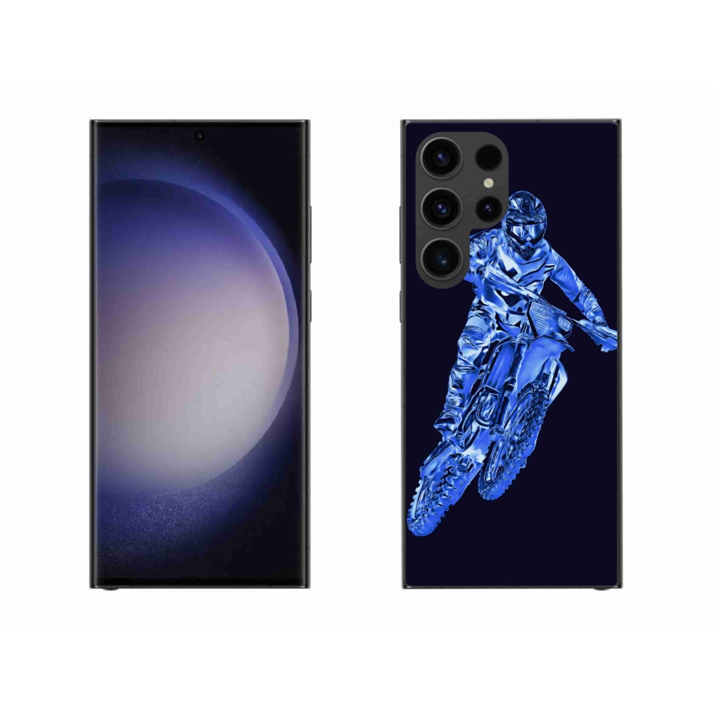 Zselés borítás mmCase Samsung Galaxy S23 Ultra 5G - motocross 1