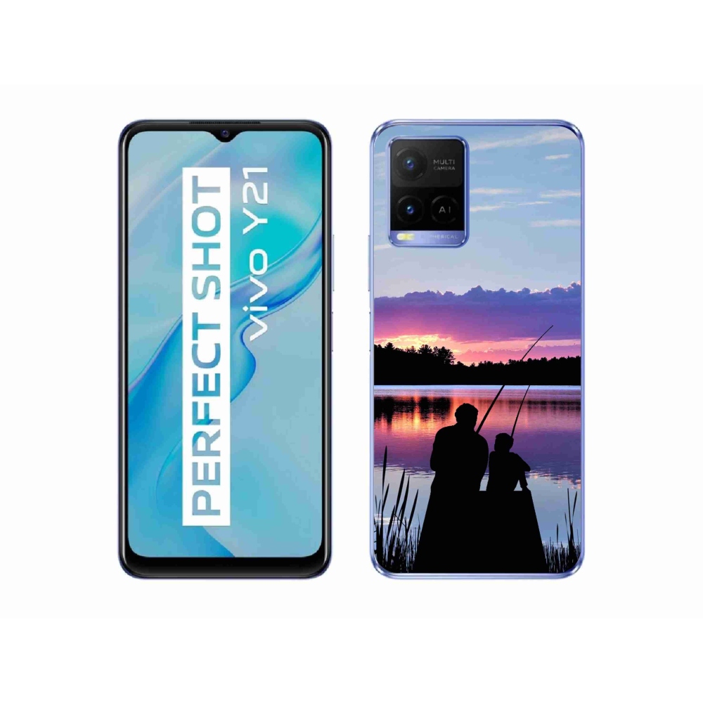 Zselés borítás mmCase a Vivo Y21/Y21s/Y33s modellekhez - halászat 2