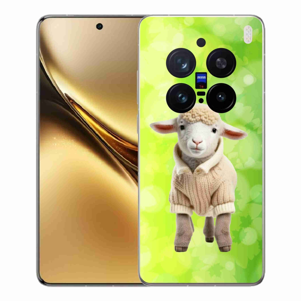 Zselés borítás mmCase a Vivo X200 Pro 5G készülékhez - bárány pulóverben