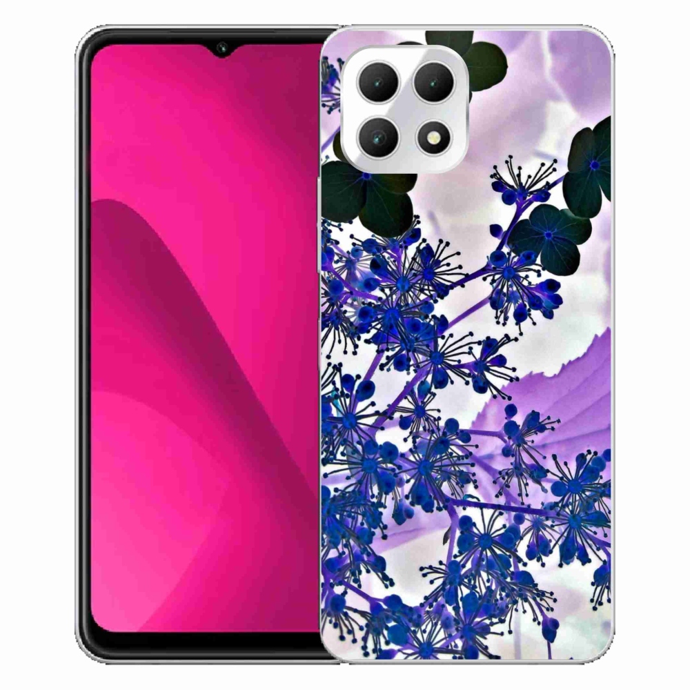 Zselés borítás mmCase a T-Mobile T Phone 2 készülékhez - hortenzia virág