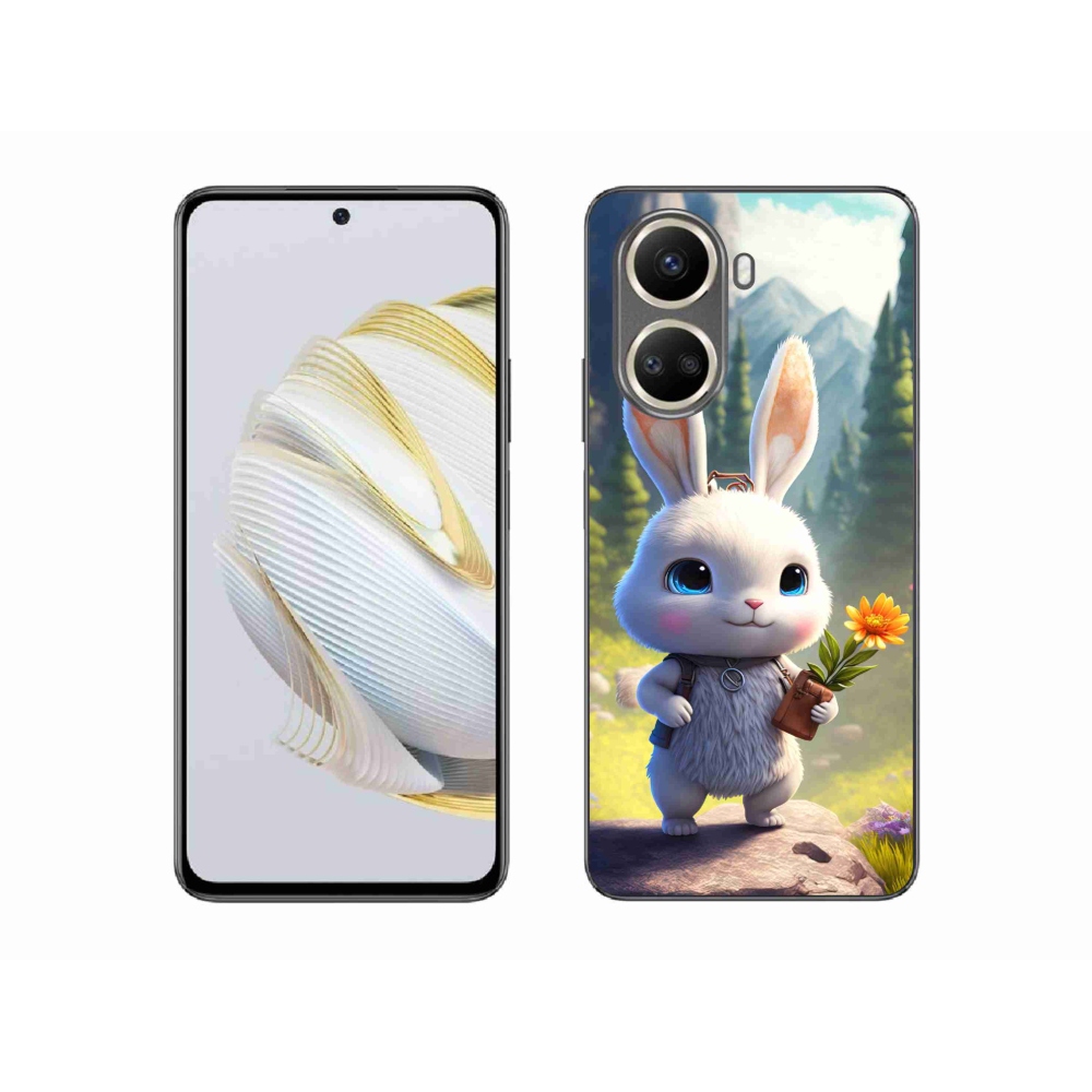Gél borítás mmCase a Huawei Nova 10 SE-hez - aranyos nyuszi