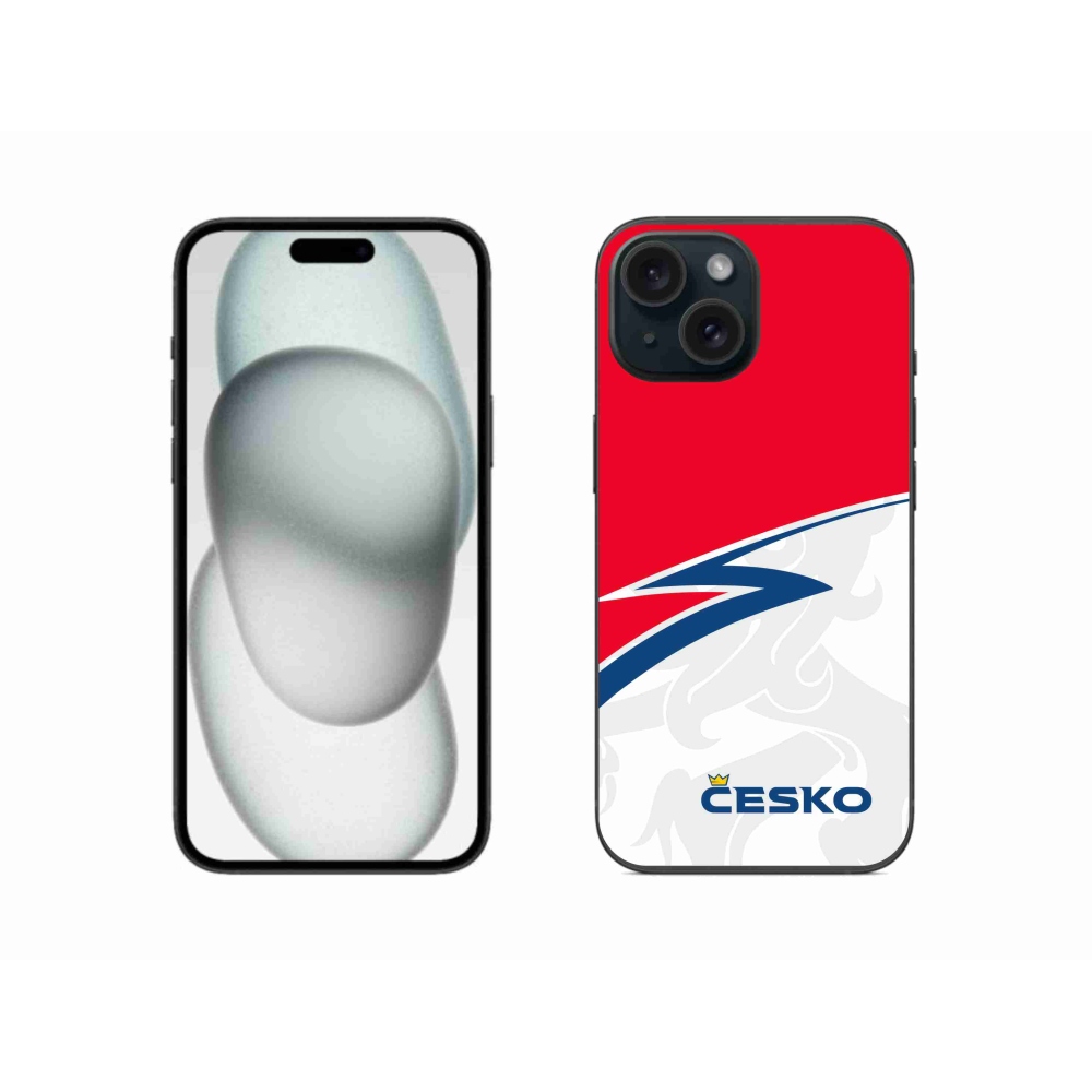 Zselés borítás mmCase iPhone 15 készülékhez - Csehország