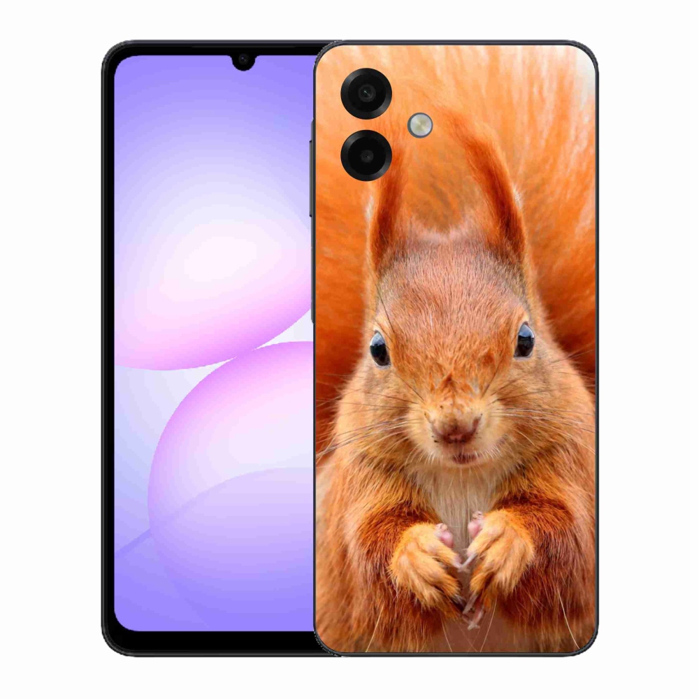 Zselés borítás mmCase Samsung Galaxy A07 4G - mókus