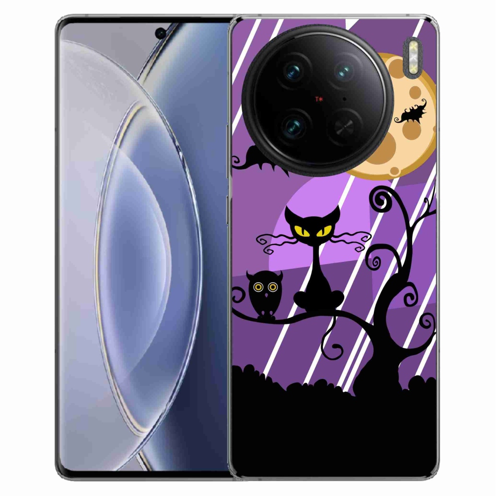 Gél borítás mmCase a Vivo X90 Pro számára - halloween