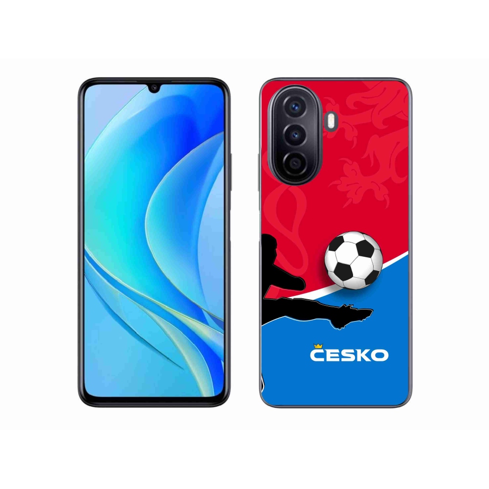 Gél borítás mmCase a Huawei Nova Y70-hez - futball Csehország 2