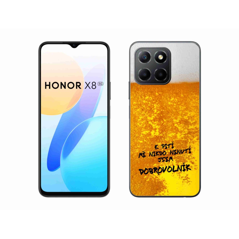 Gél borítás mmCase a Honor X8 5G/Honor 70 Lite 5G - sör motívum 4