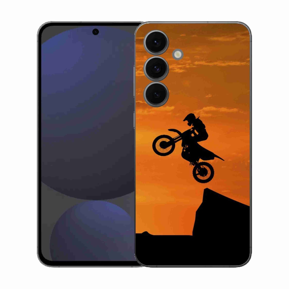 Zselés borítás mmCase Samsung Galaxy S25 FE - motocross