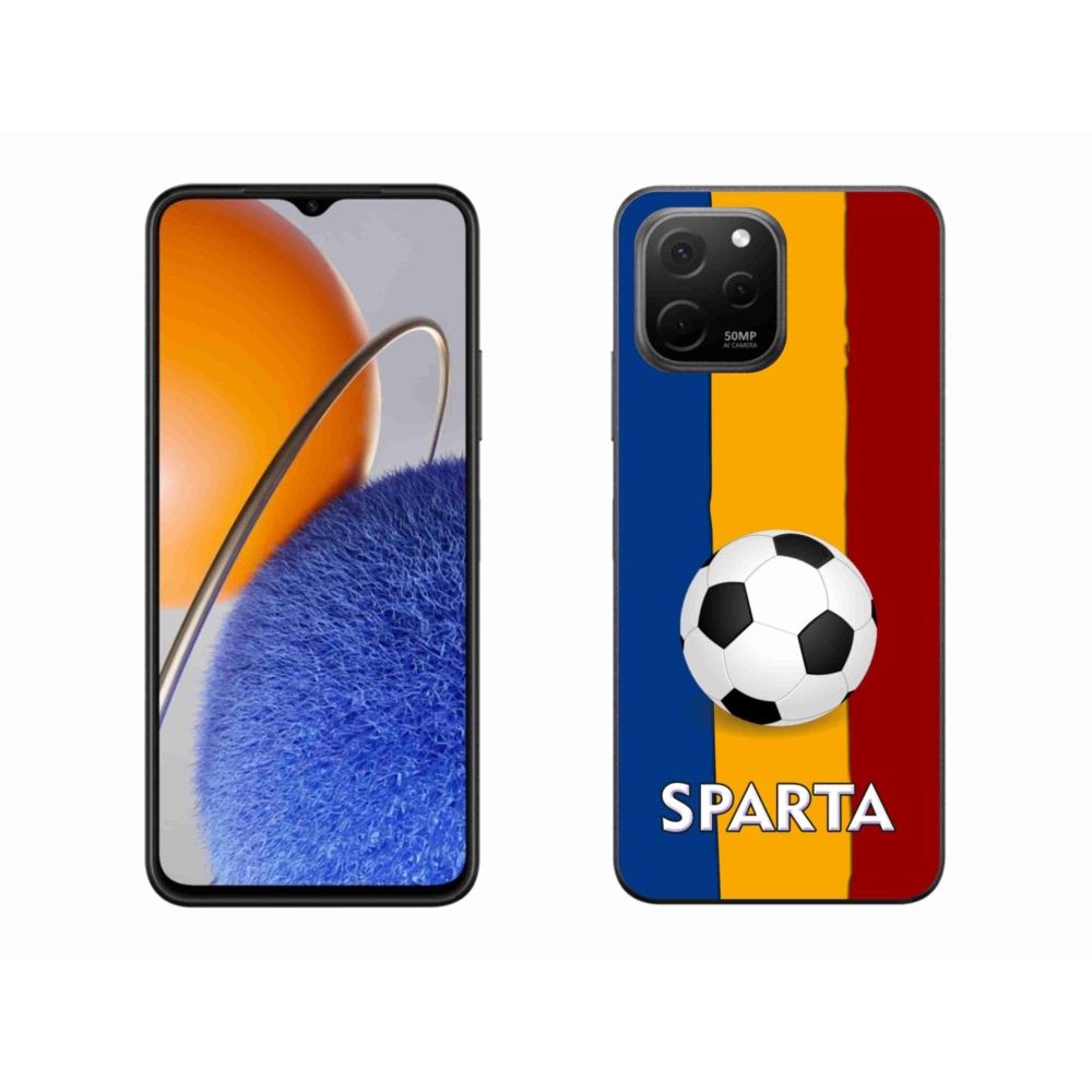 Gél borítás mmCase a Huawei Nova Y61 készülékhez - futball 1