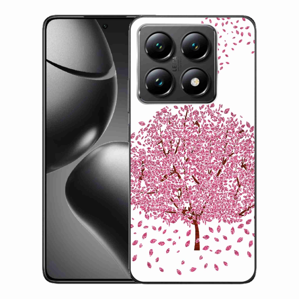 Gél borító mmCase a Xiaomi 14T-hez - rajzfilmfa levelekkel