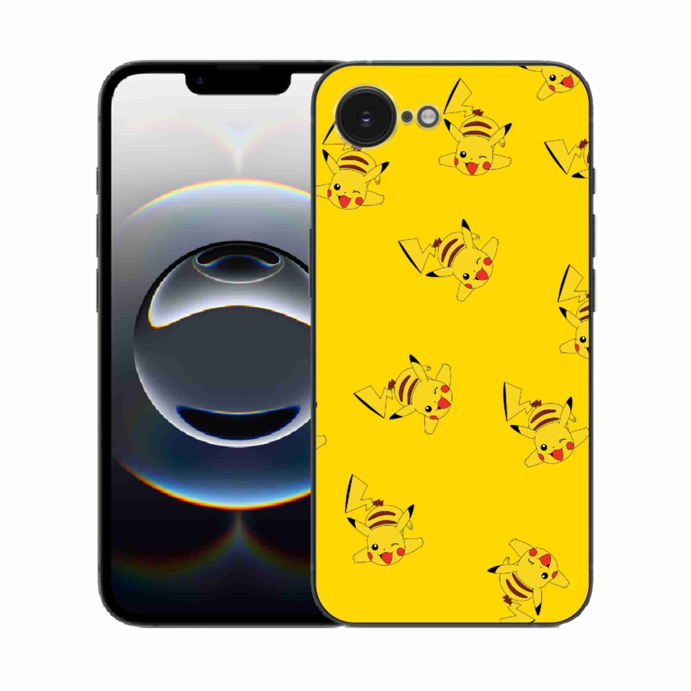 Zselés borítás mmCase iPhone 16e készülékhez - pikachu