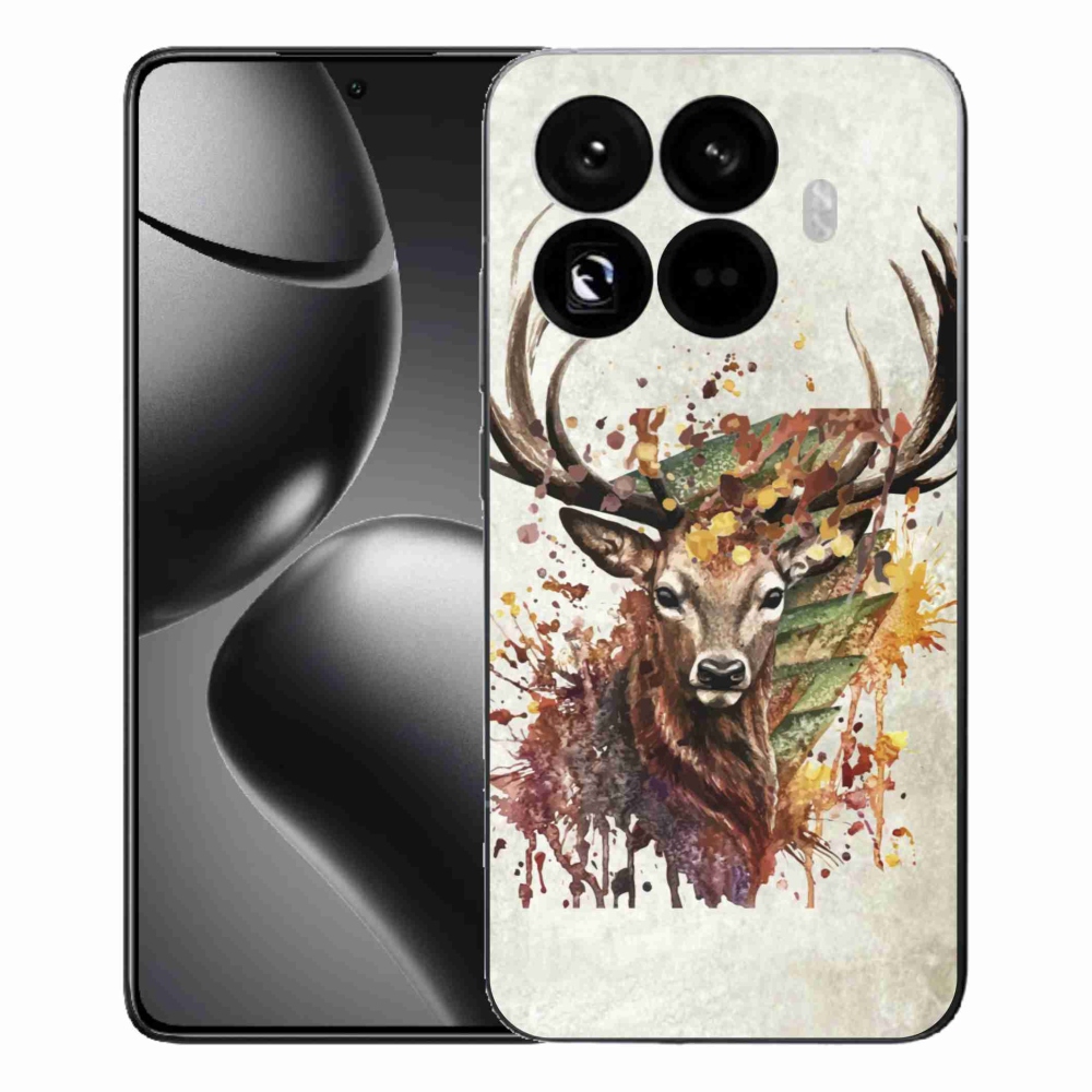 Gél borítás mmCase a Xiaomi 15T Pro számára - szarvas 1