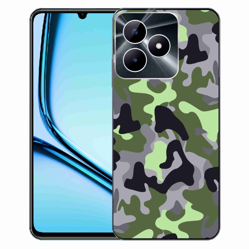 Zselés borítás mmCase a Realme Note 50 készülékhez - álcázott minta 7