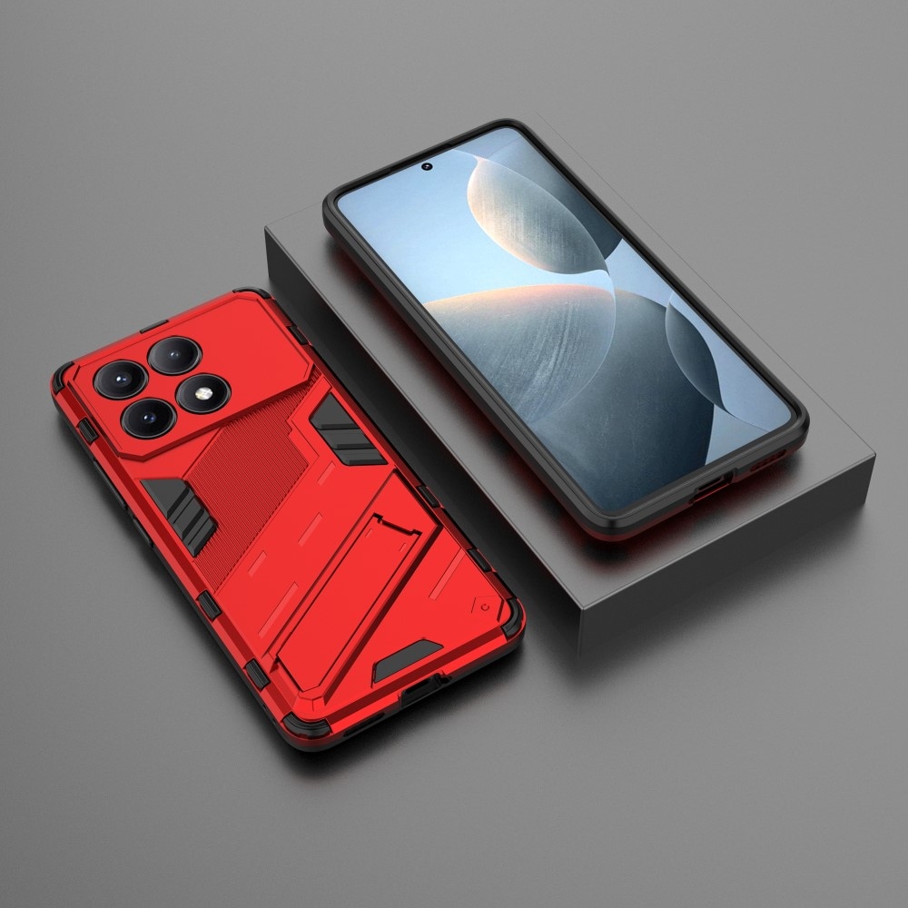 Tartós borítás Xiaomi Poco X6 Pro 5G készülékhez - piros