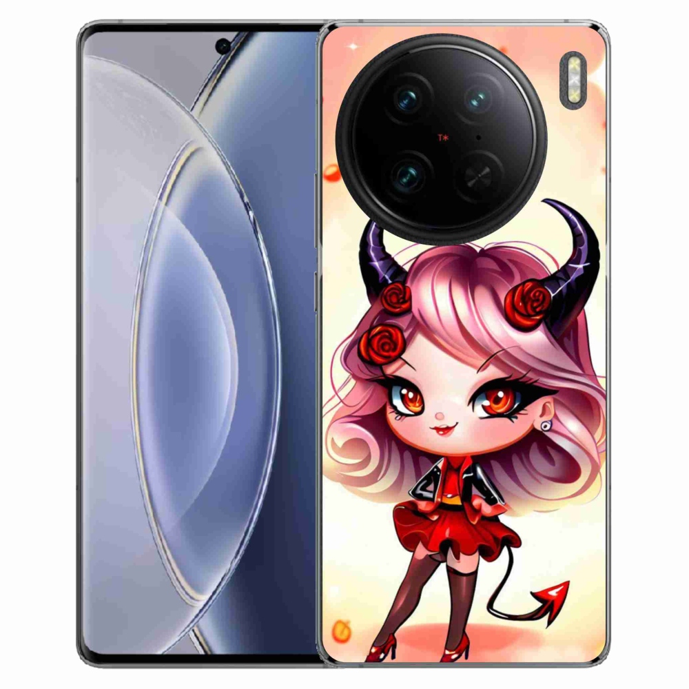 Zselés borítás mmCase a Vivo X90 Pro készülékhez - rajzfilmördög