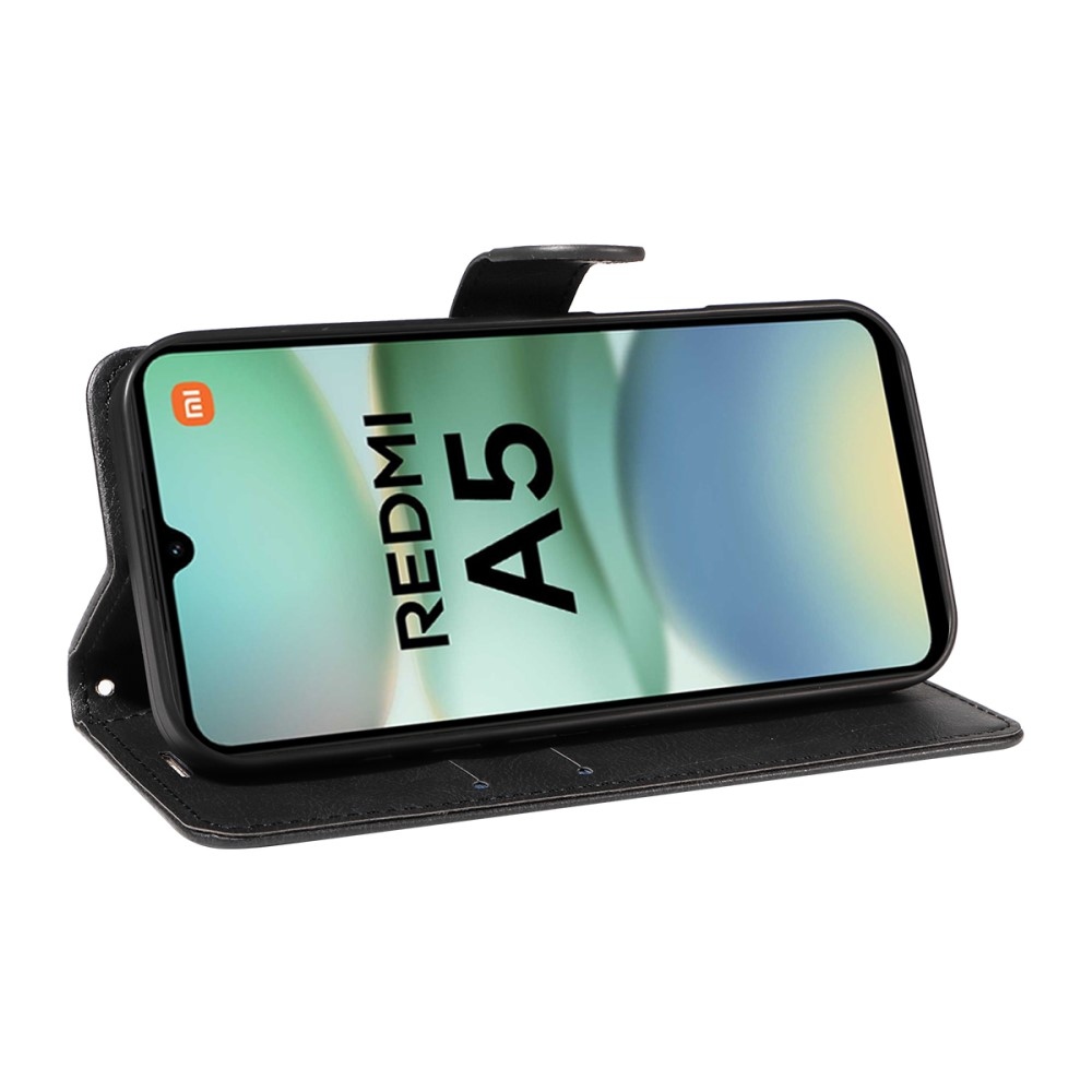 Tárcás könyv tok Xiaomi Redmi A5 (173.45x79.35x8.45mm) - fekete