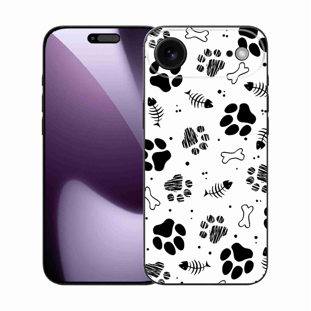 Zselés borítás mmCase iPhone 17 Air készülékhez - kutyamancsok 1