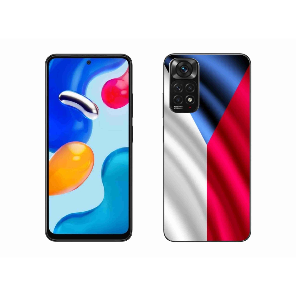 Gél borítás mmCase a Xiaomi Redmi Note 11S 4G - cseh zászlóhoz