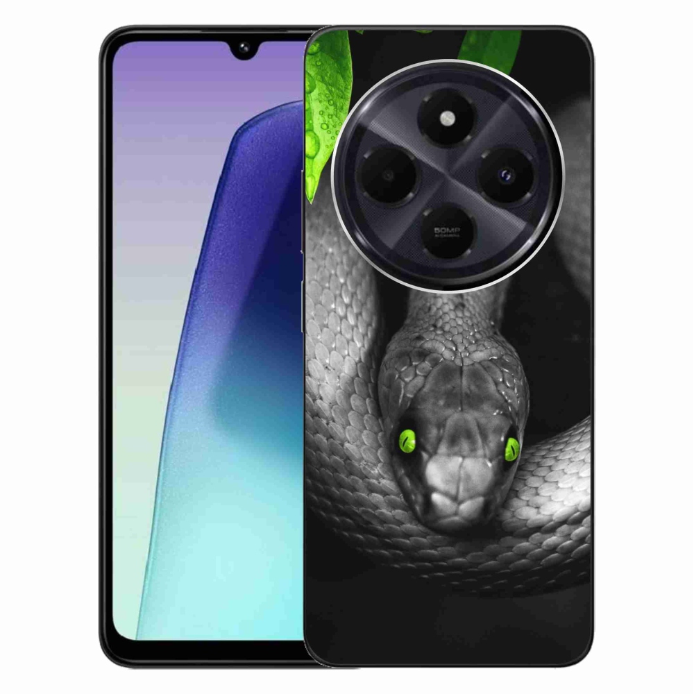 Gél borítás mmCase a Xiaomi Redmi 14C/Poco C75-hez - kígyó