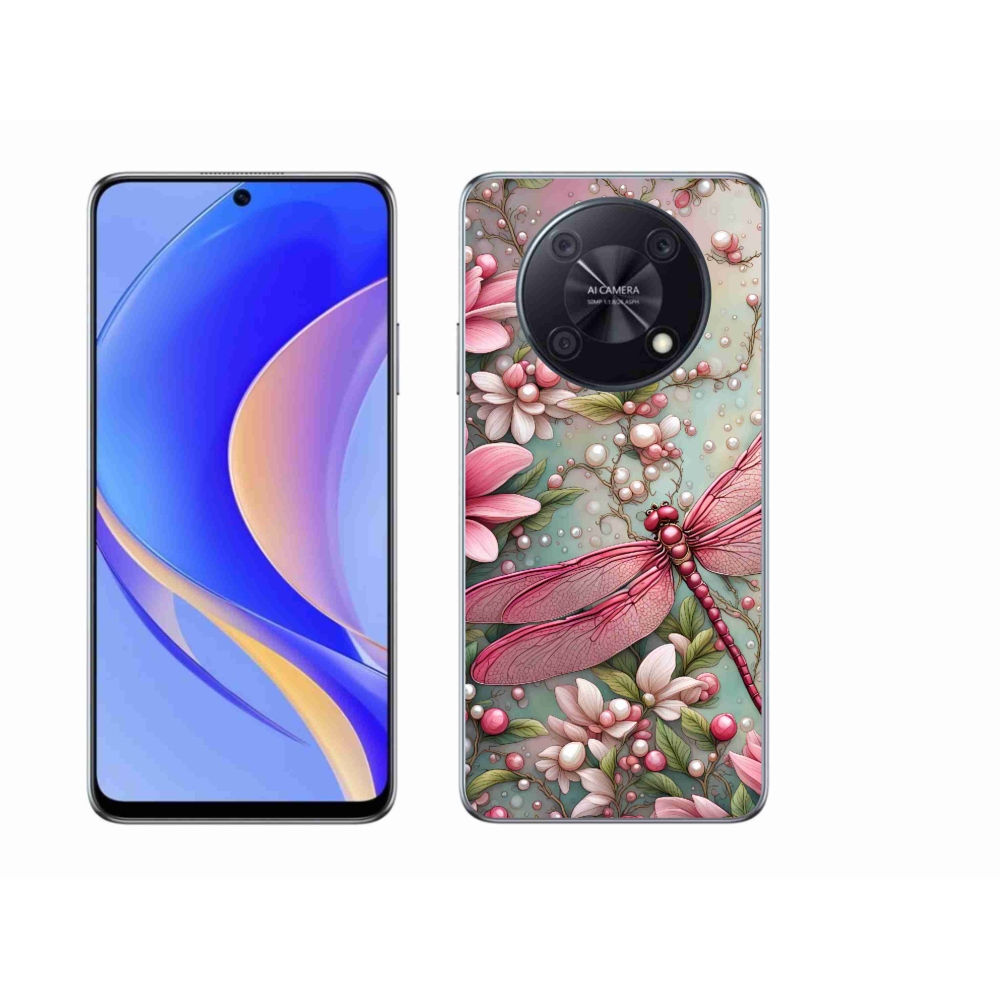 Gél borítás mmCase a Huawei Nova Y90 készülékhez - szitakötő