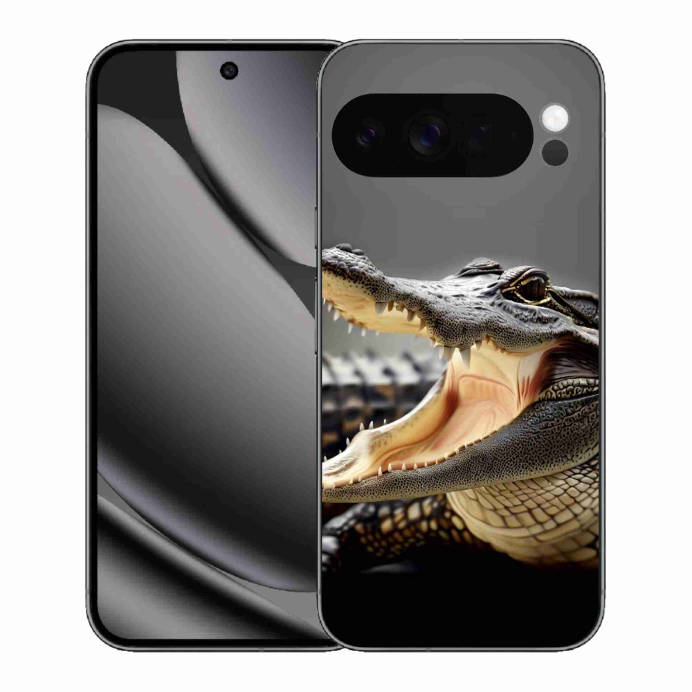 Zselés borítás mmCase a Google Pixel 10 Pro XL-hez - krokodil