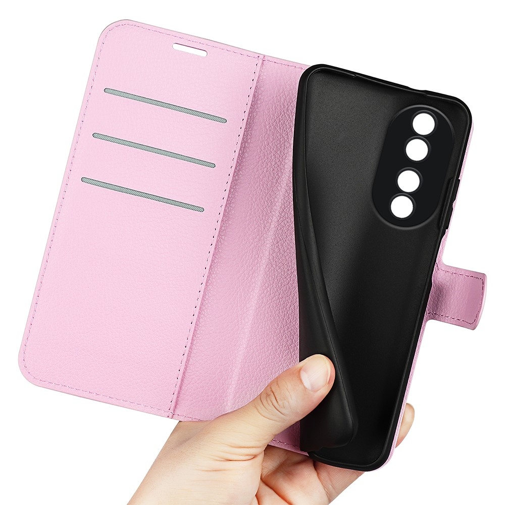 Litchi könyvtáska Honor 90-hez - rózsaszín