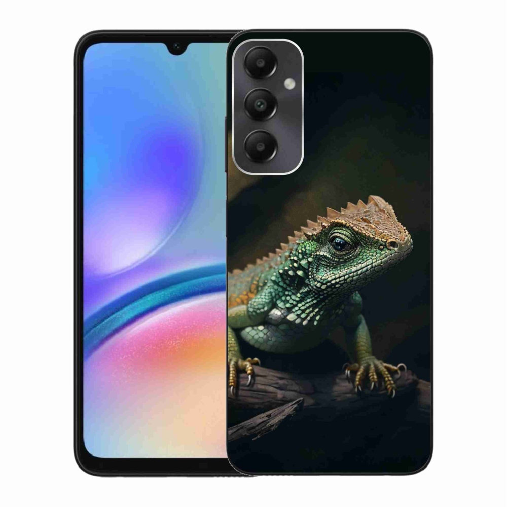 Zselés borítás mmCase Samsung Galaxy A05s készülékhez - gyík