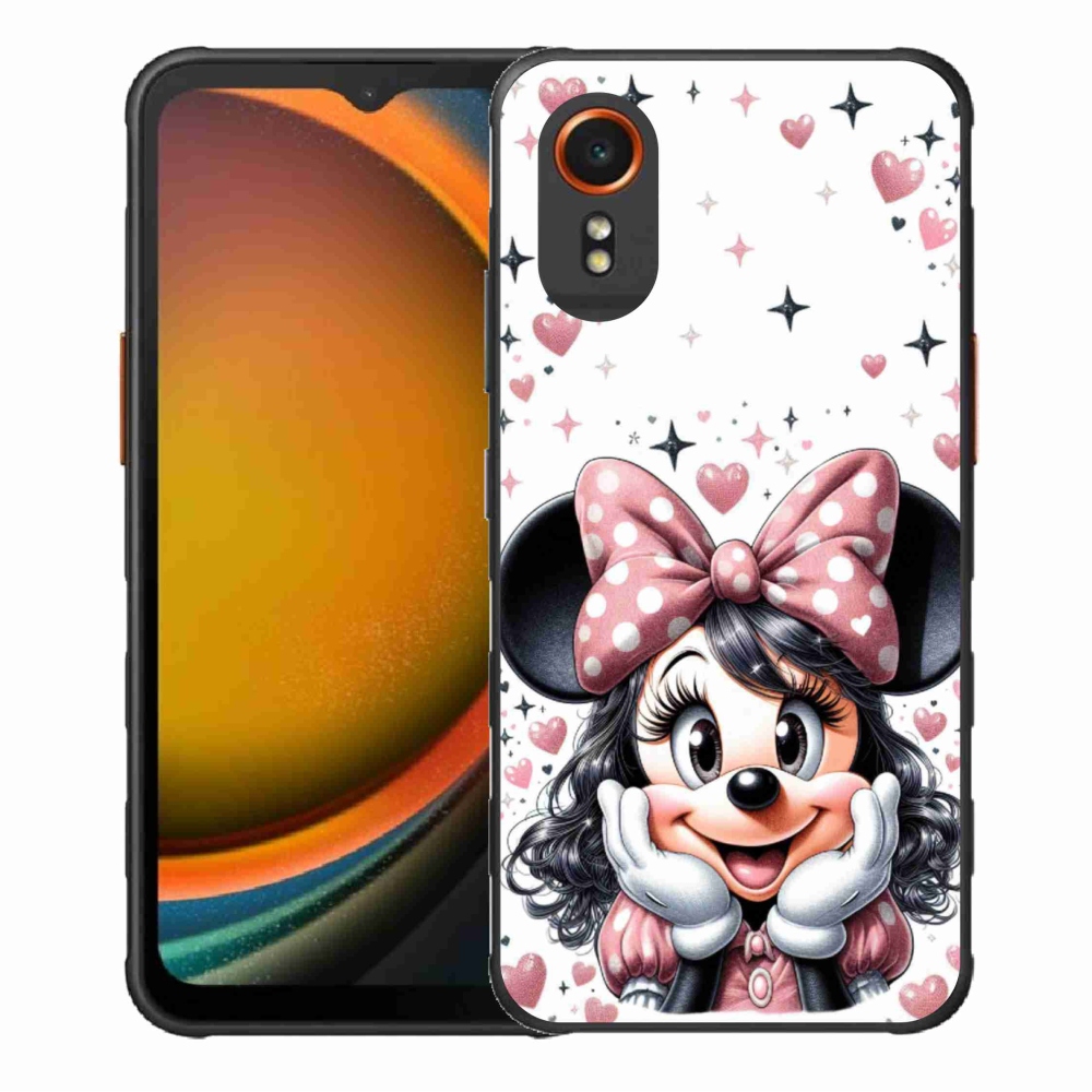 Zselés borítás mmCase Samsung Galaxy Xcover 7 készülékhez - minnie