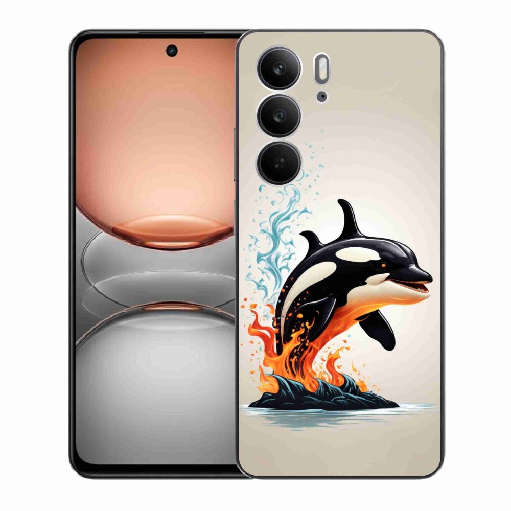 Zselés borítás mmCase a Realme C75 készülékhez - orca