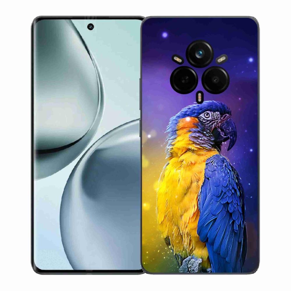 Gél borítás mmCase a Realme 14 Pro 5G készülékhez - papagáj ara 1