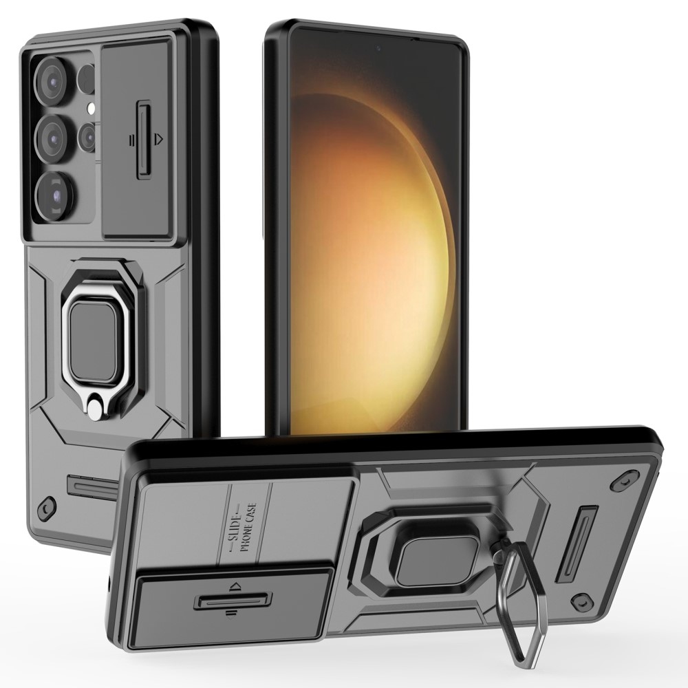 Lencseálló borítás Samsung Galaxy S25 Ultra készülékhez - fekete