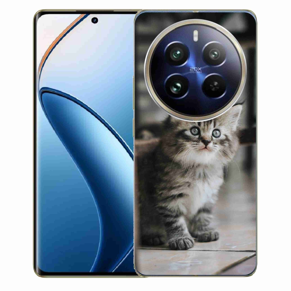 Gél borítás mmCase a Realme 12 Pro 5G/12 Pro+ 5G számára - cica