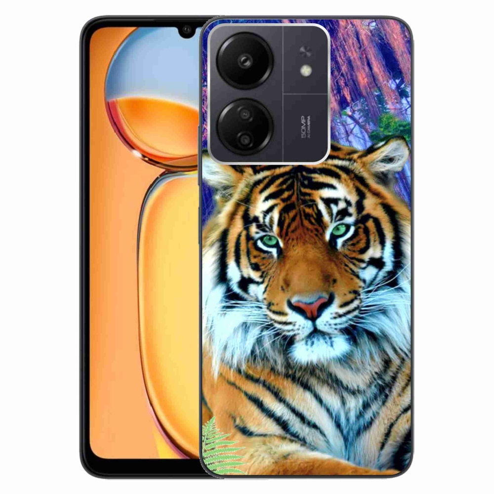 Gél tok mmCase a Xiaomi Poco C65/Redmi 13C-hez - tigris