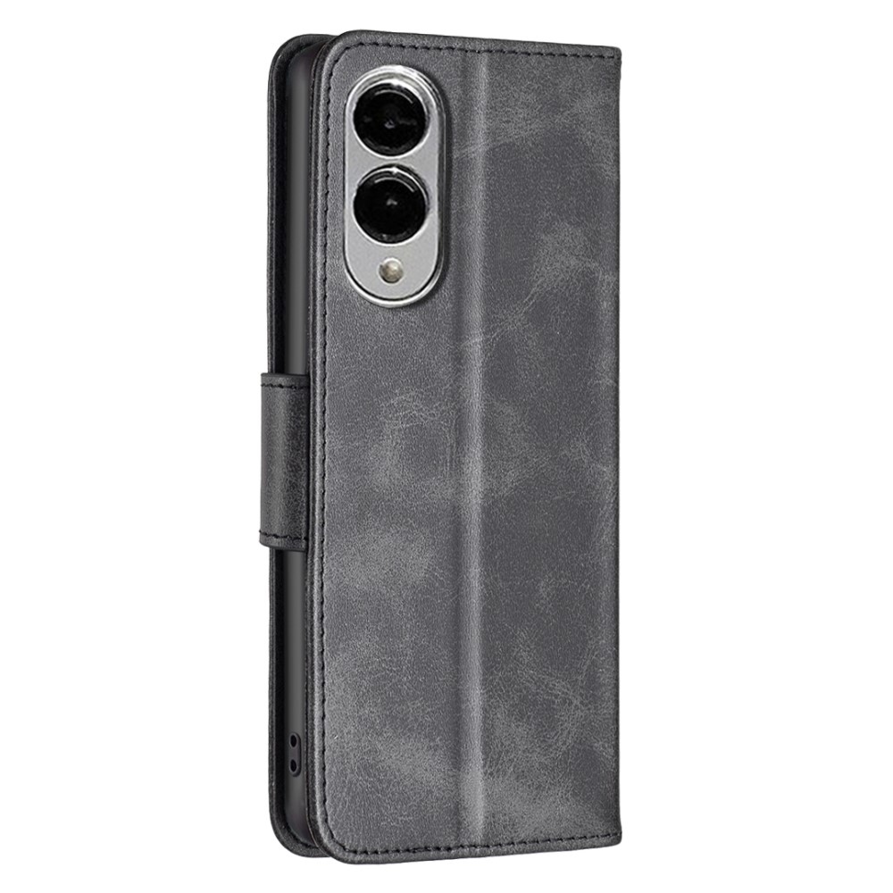 Könyves tok Samsung Galaxy S25 Edge készülékhez - fekete