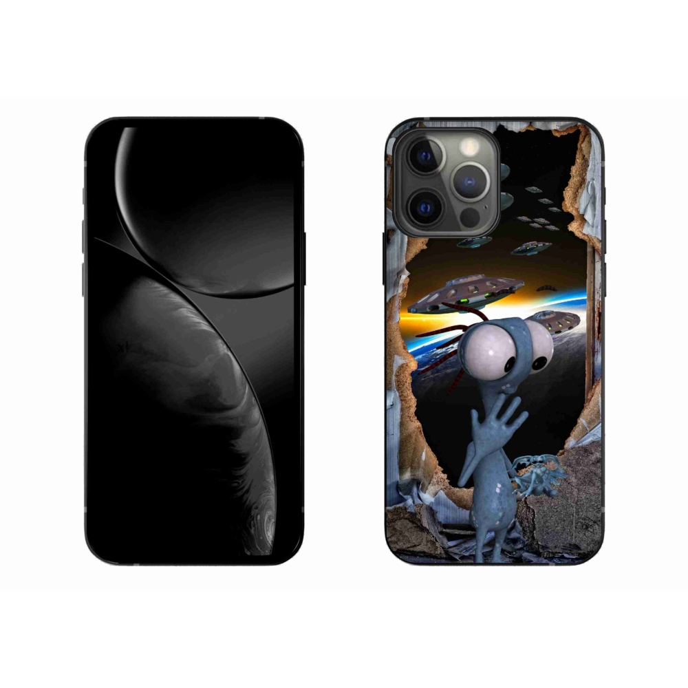 Gél védőburkolat mmCase iPhone 13 Pro Max készülékhez - Alien