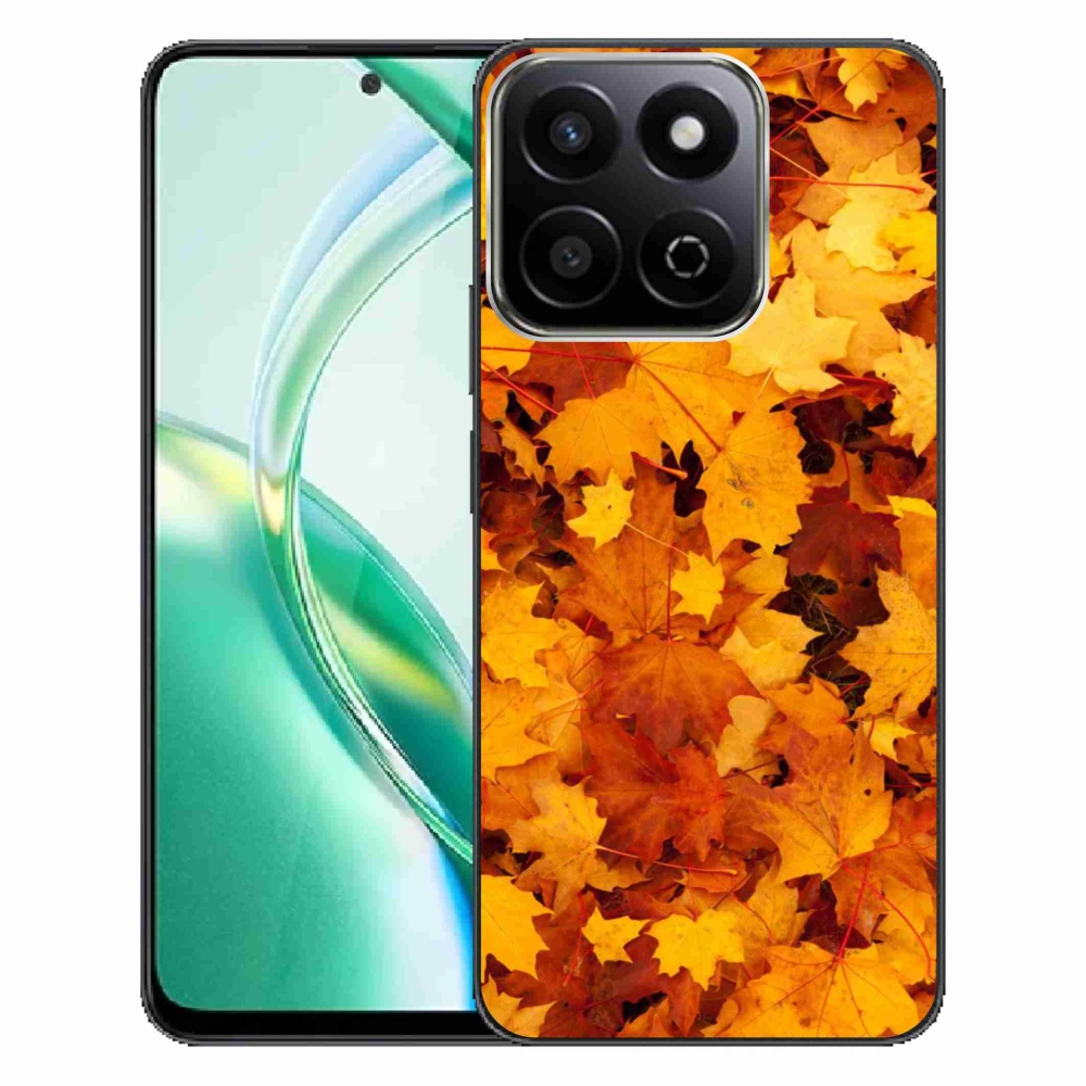 Zselés borító mmCase a Honor 200 Smart 5G készülékhez - juharlevelek