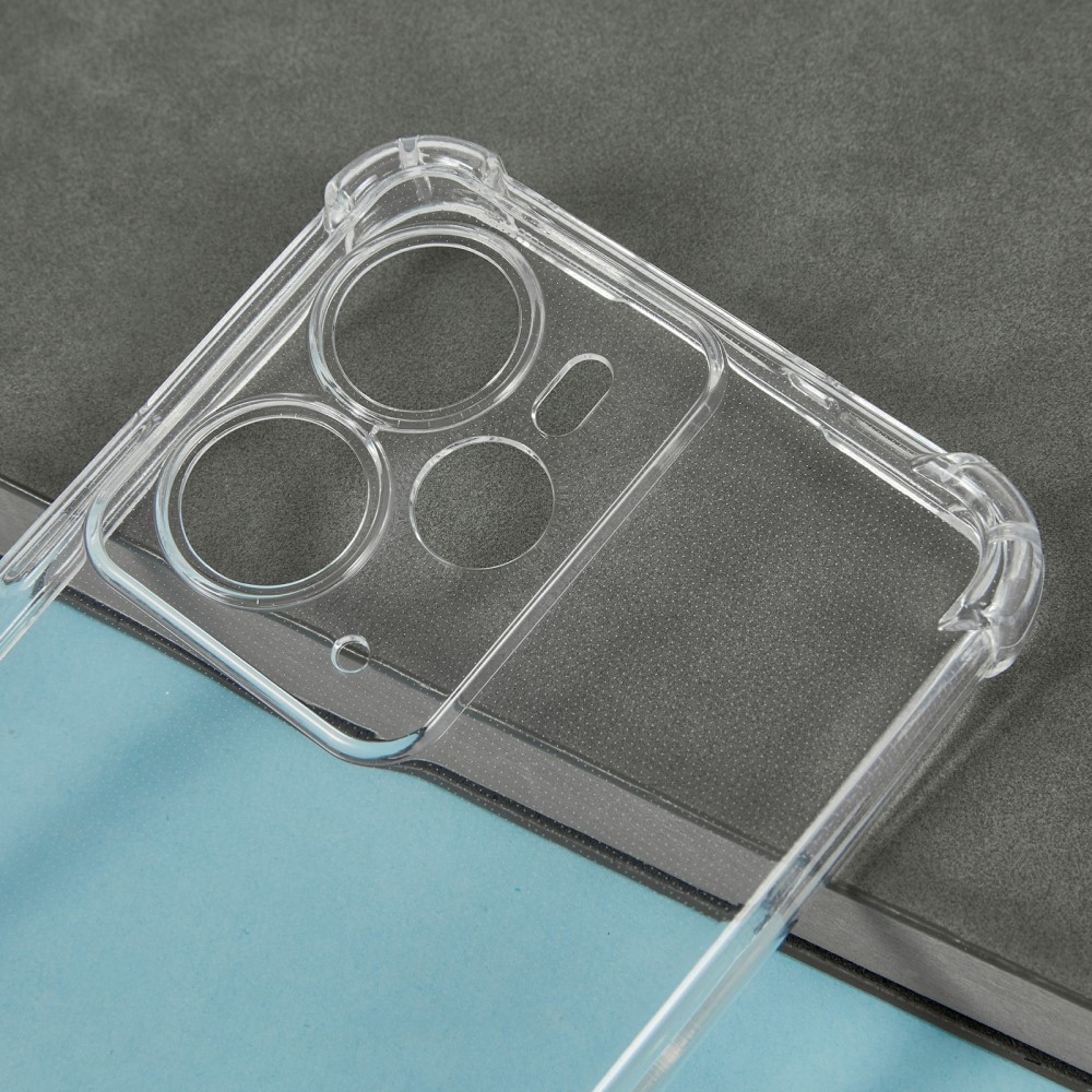 Átlátszó zselés tok megerősített sarkokkal a Realme 14 5G készülékhez