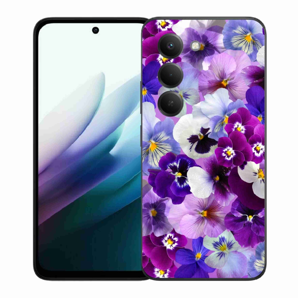 Gél borítás mmCase a Xiaomi Redmi 15 4G/5G (171mm) - virágok 9