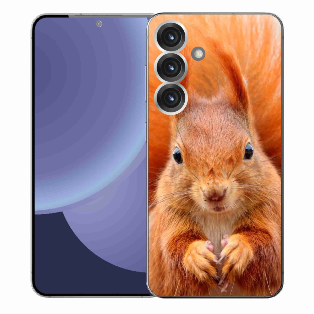 Zselés borítás mmCase Samsung Galaxy S25+ - mókus