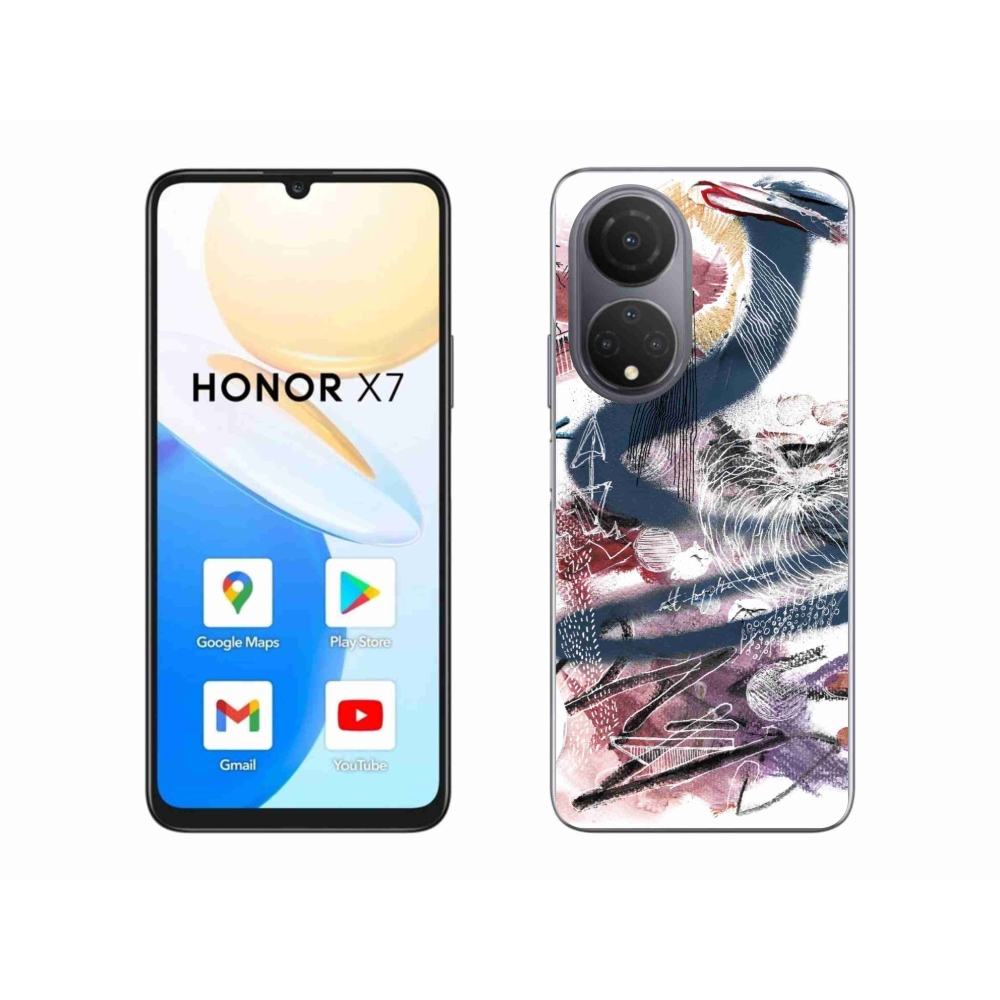 Gél borítás mmCase a Honor X7 készülékhez - absztrakt motívum 28