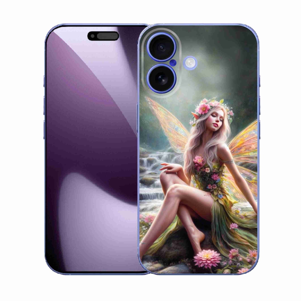 Zselés borítás mmCase iPhone 17 - pillangó nő 1